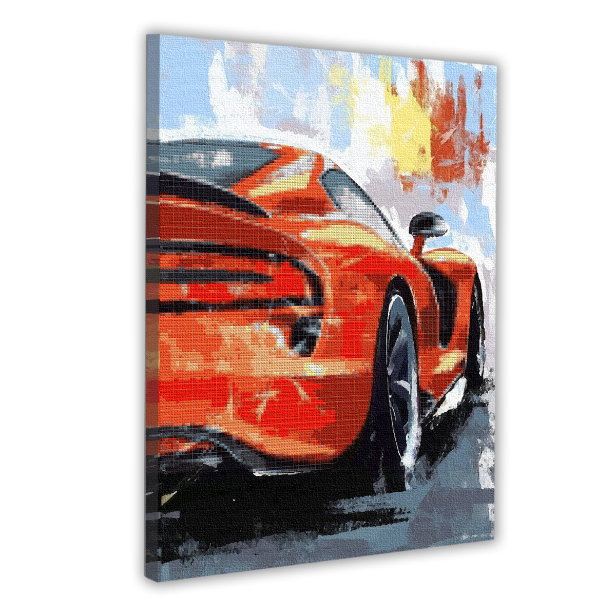 Картина за номерами з алмазною мозаїкою SANTI Машина мрії, 40*50см, фото 1