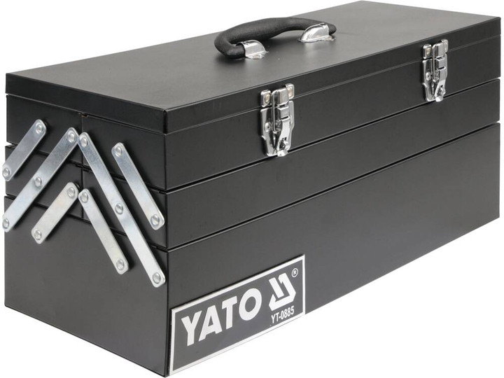 Ящик для інструменту YATO металевий 460х200х225мм YT-0885