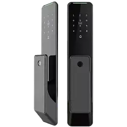 SEVEN LOCK SL-7775BF black Розумний дверний біометричний замок