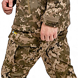 Брюки тактичні софтшел Tactic Softshell 505SQUARE в кольорі ММ-14 піксель ЗСУ, фото 4
