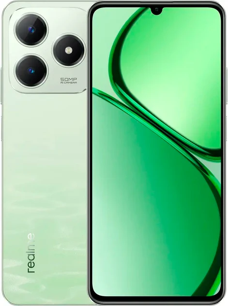 Смартфон Realme С63 8/256Gb Jade Green Смартфон реалмі Смартфон з вологозахистом Смартфон для ігор