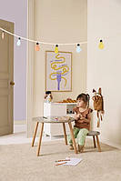 Kid's Concept - Комплект дитячих меблів (стіл і 2 стільця) KID'S BASE Brown