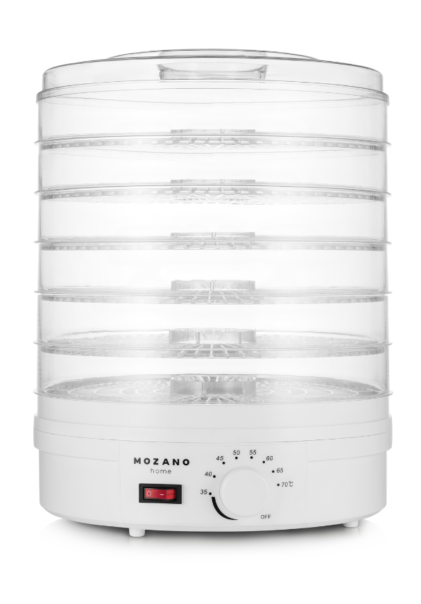 Велика сушарка, дегідратор Mozano Food Dehydrator 500 Вт White (Польща), фото 1