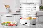 Велика сушарка, дегідратор Mozano Food Dehydrator 500 Вт White (Польща), фото 2