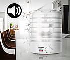 Велика сушарка, дегідратор Mozano Food Dehydrator 500 Вт White (Польща), фото 4