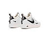 Жіночі та чоловічі зимові кросівки Nike Air Force Winter Low White Black (Білі з чорним) Взуття Найк Аір Форс теплі хутро унісекс, фото 3