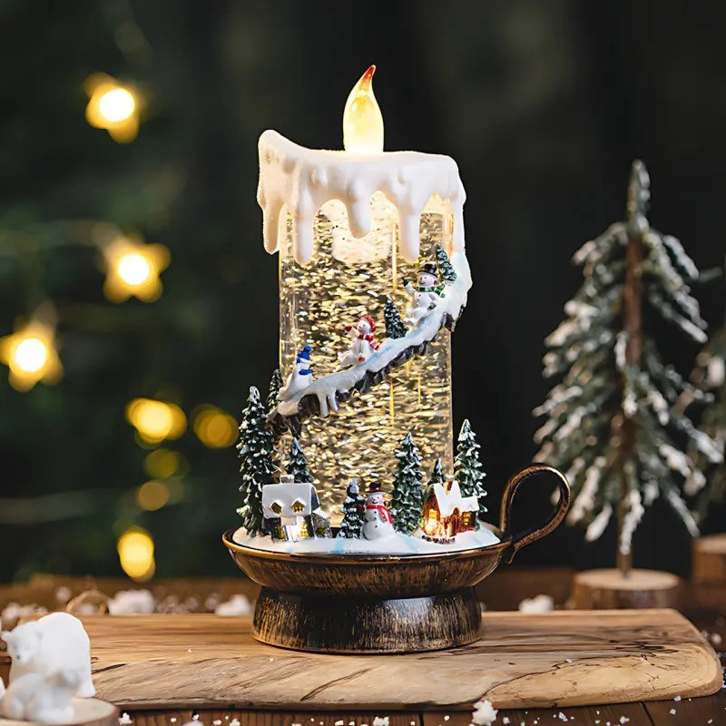 Ночник на батарейках XMAS WDL-21020, новорічний нічник у дитячу, дитячі нічники та світильники