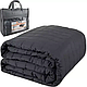 Ковдра гравітаційна обважнена  150х200 см 6 кг Ruhhy 19533 Польща темно-сіра, фото 5