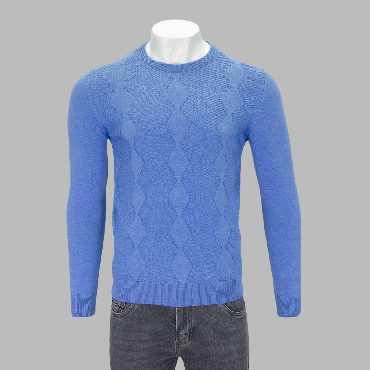 Реглан чоловічий Tony Montana T1292 SAKSMEL 50% бавовна  50% акрил M(Р), фото 1