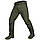 Штани з флісом Camotec Softshell Vent Олива РОЗМІР XXL, фото 5