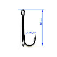Двійник Kumho Double Hook KH-11040 №2 (10шт)