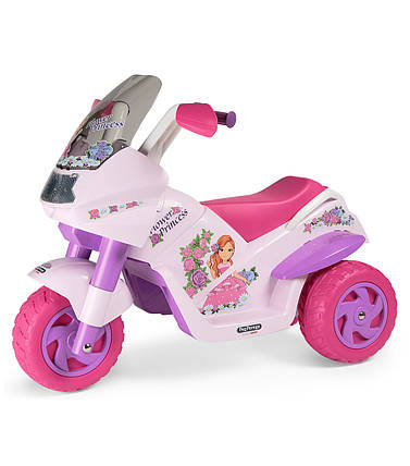 Мотоцикл триколісний Peg Perego FLOWER PRINCESS, фото 1