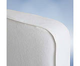 Наматрацник вологонепроникний махровий AquaStop білий 200х220 см з закритими бортами, фото 3