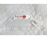 Наматрацник вологонепроникний захисний Point Art AquaStop білий 120х200 см з гумкою по 4-х кутах, фото 3