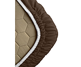 Наматрацник захисний Point Art коричневий 140х190 см з закритими бортами, фото 3