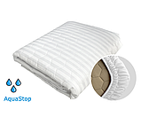 Наматрацник вологонепроникний бавовняний Point Art AquaStop 160х190 см з закритими бортами, фото 2