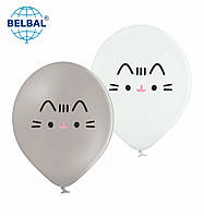 Повітряні кулі Котик Пушин (25 шт/уп) ТМ Sharoff