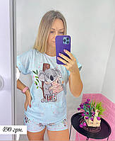 Бавовняна жіноча піжама в Коалу