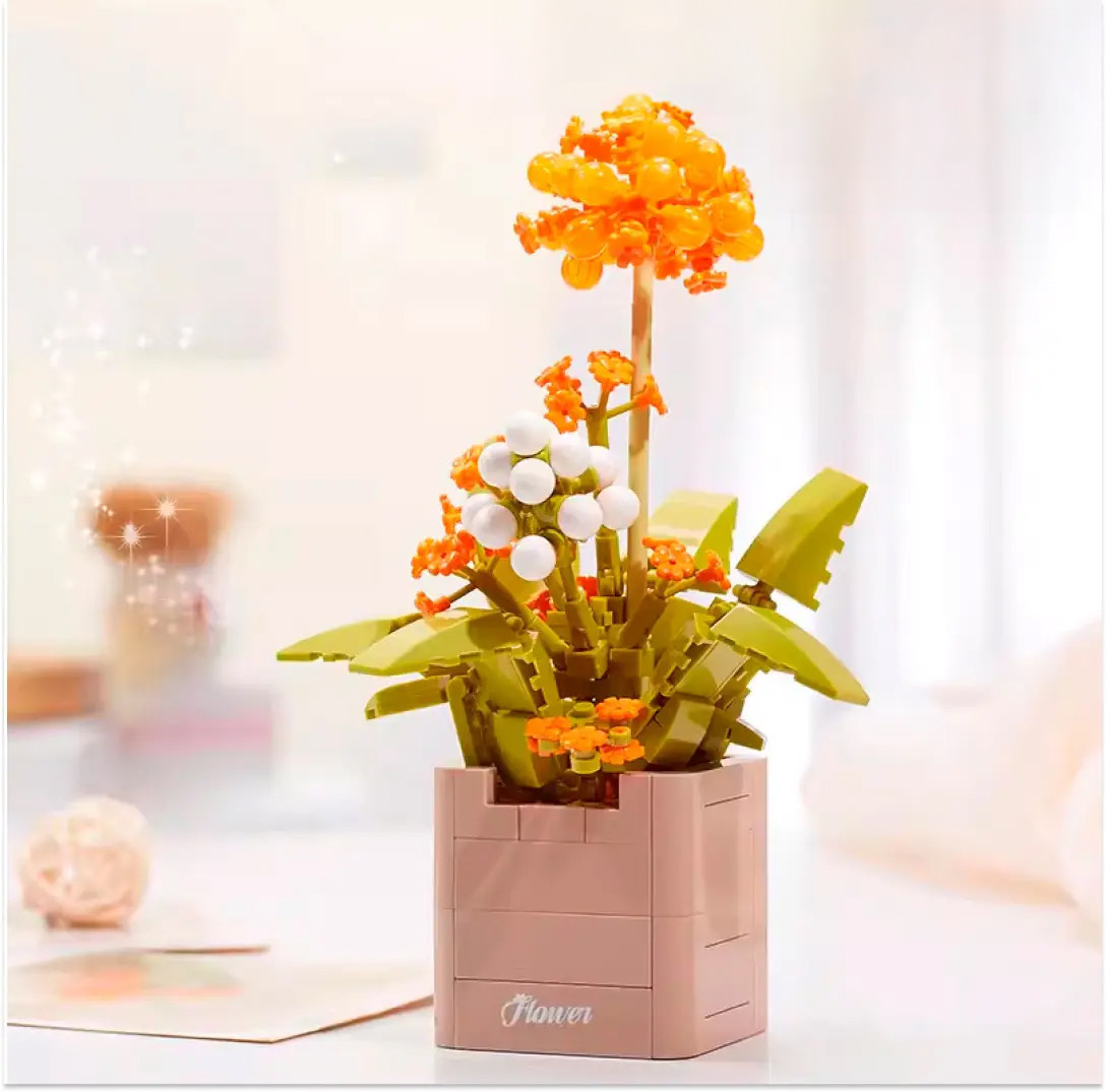 Конструктор квіти, квітковий конструктор, квіти Balody