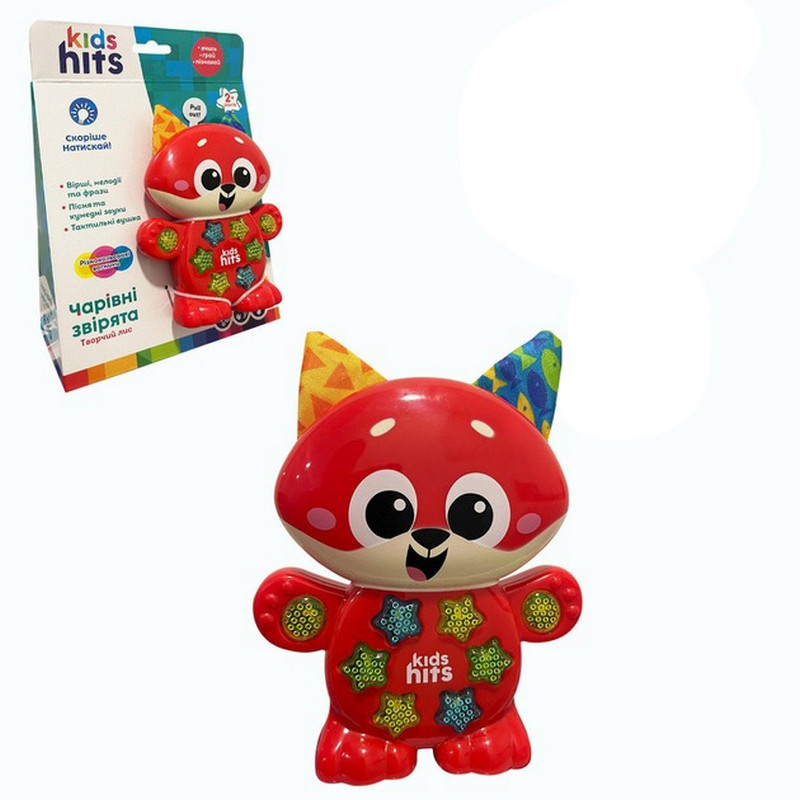 Інтерактивна музична іграшка "Чарівні звірята Чудовий лис" KH09/001, фото 1