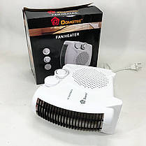 Тепловентилятори підлогові дуйчики, Настільний обігрівач для дому, Обігрівач дуйчик ZE-60, фото 5