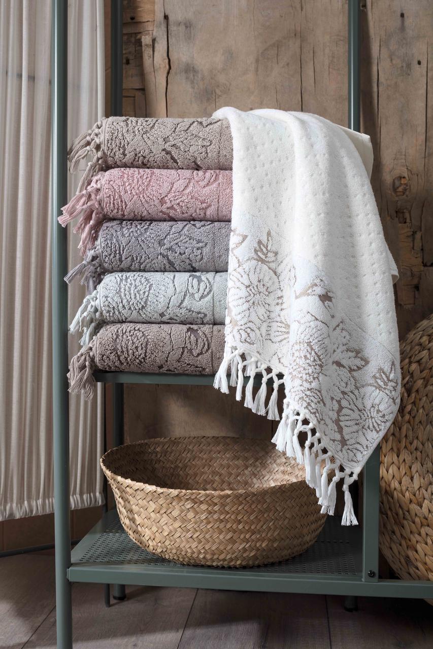 Набір рушників Pupilla 70х140 см Sembol, банні 4 шт., фото 1