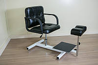 Педикюрное кресло Mebel Studio ПК 4 черное (00206)