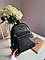 Жіночій рюкзак міський Prada Saffiano Leather Bag Black, фото 7