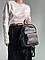 Жіночій рюкзак міський Prada Saffiano Leather Bag Black, фото 4