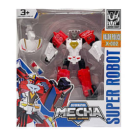 Ігровий набір з роботом-трансформером Bambi KKR-12 з безпечних матеріалів Вид 1, Toyman