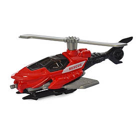 Машина дитяча "Пожежний вертоліт" АВТОПРОМ 7630-5, 1:64, Toyman