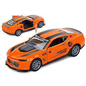 Модель автомобіля "Chevrolet Camaro" АВТОПРОМ AP74165 масштаб 1:32 Помаранчевий, Toyman