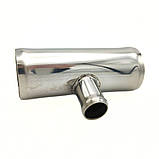 Трійник 40x18 мм тосольний з нержавіючої сталі, фото 2