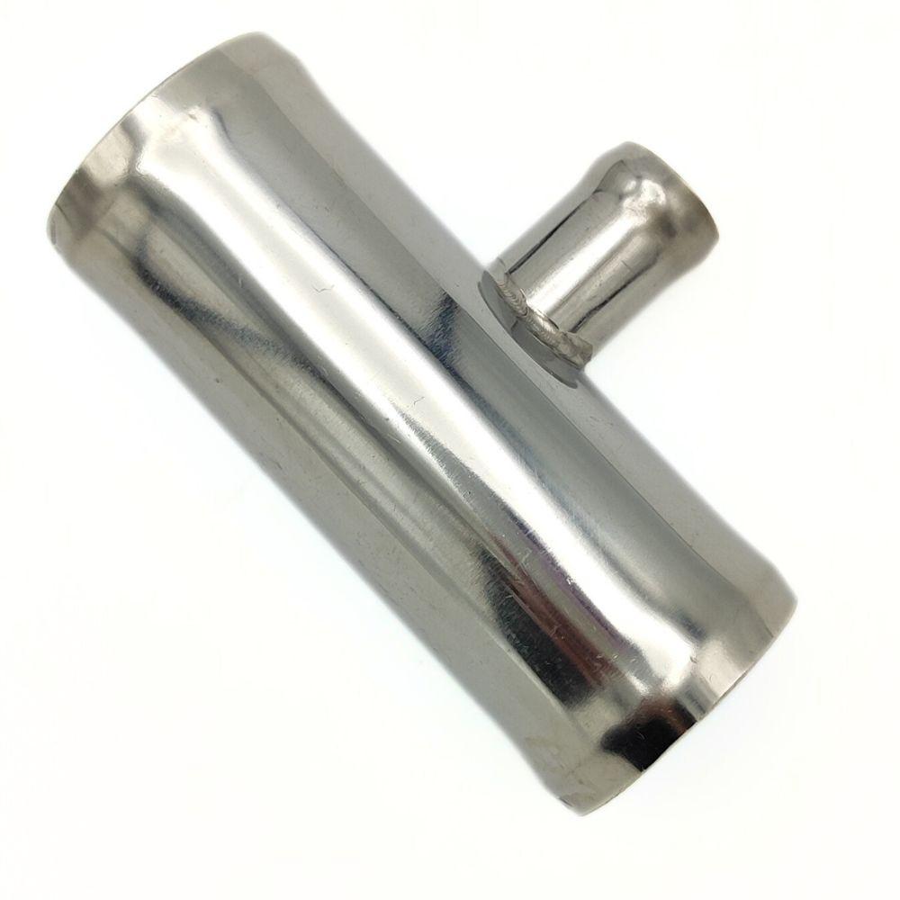 Трійник 40x18 мм тосольний з нержавіючої сталі, фото 1