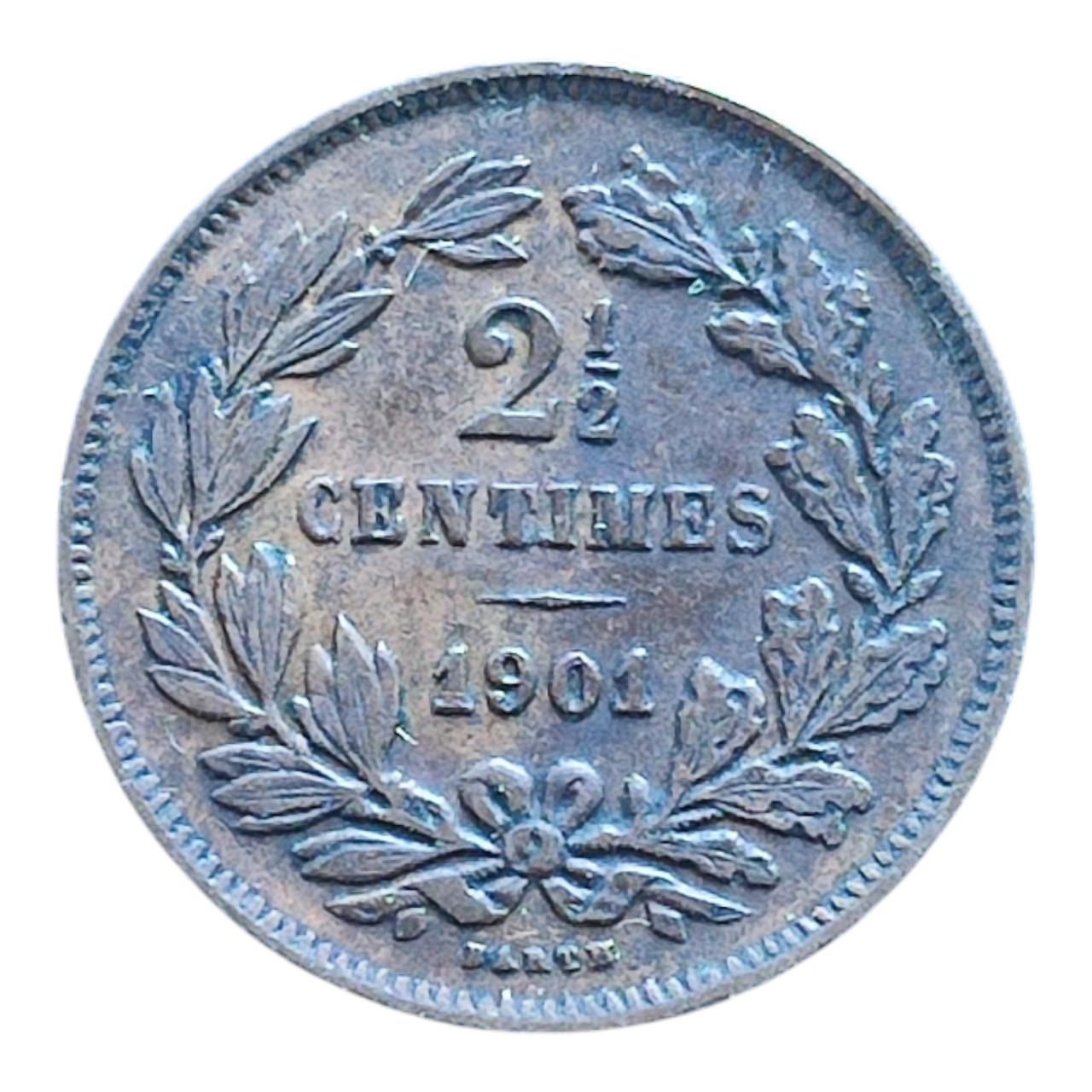 Люксембург 2½ сантима, 1901