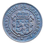 Люксембург 2½ сантима, 1901, фото 2