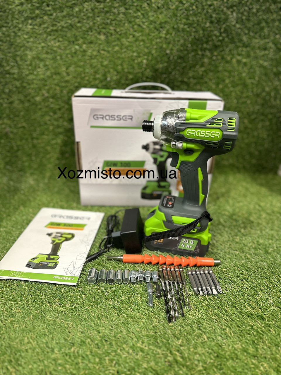 Акумуляторний ударний гвинтоверт Grasser GIIW 300
