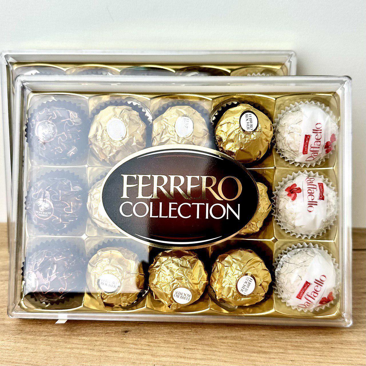 Цукерки шоколадні в коробці Ferrero Collection, 172 г