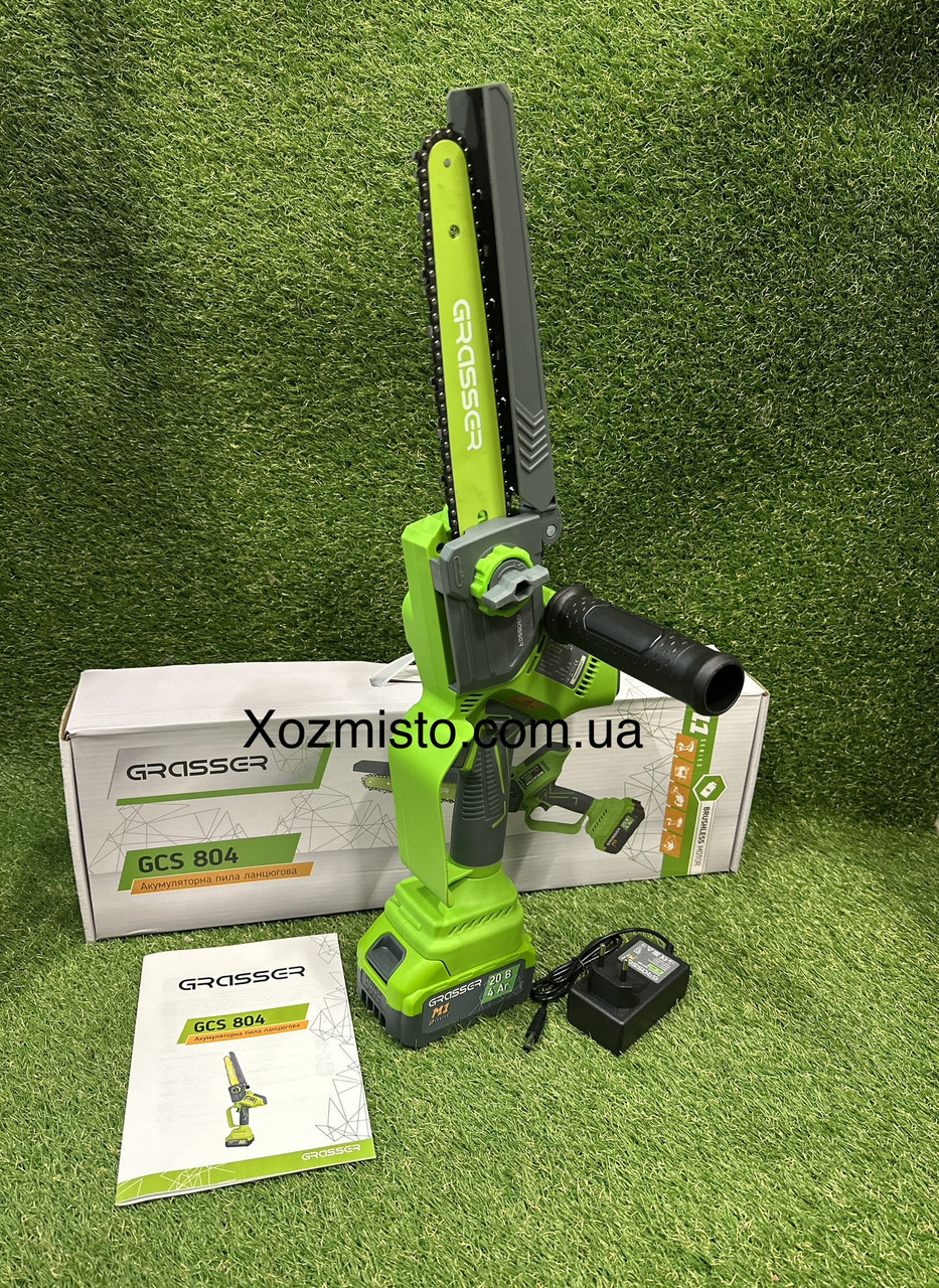 Акумуляторна ланцюгова пила Grasser GCCS 804
