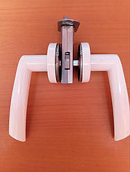 Ручка дверна-заскочка Аріко ЗЩ -114-5 біла