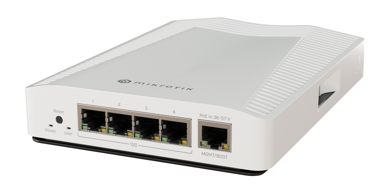 Комутатор керований Mikrotik (CRS304-4XG-IN)