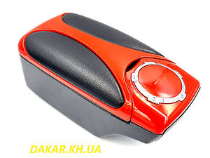 Підлокітник автомобільний універсальний Red Black