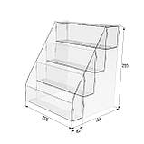 Товарна гірка EKOSTAR на 3 полиці утримувачем для цукерок 205х184х255, фото 4