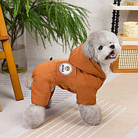 Зимовий комбінезон для собак водовідштовхувальний | Комбінезон із утепленням для собак осінь-зима