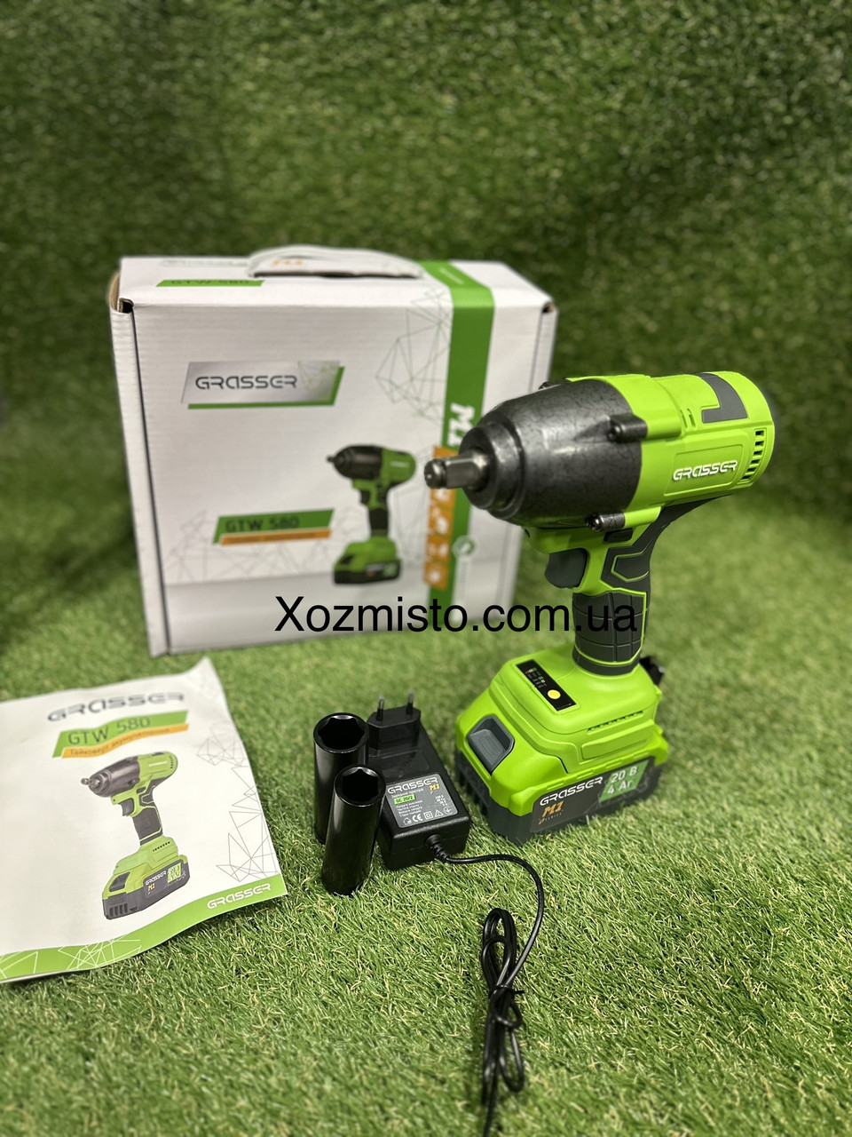 Акумуляторний гайковерт Grasser GTTW 580