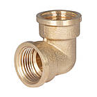 Кутник 90° SANDIPLUS латунь вн-вн 1/2" SD41815, фото 2