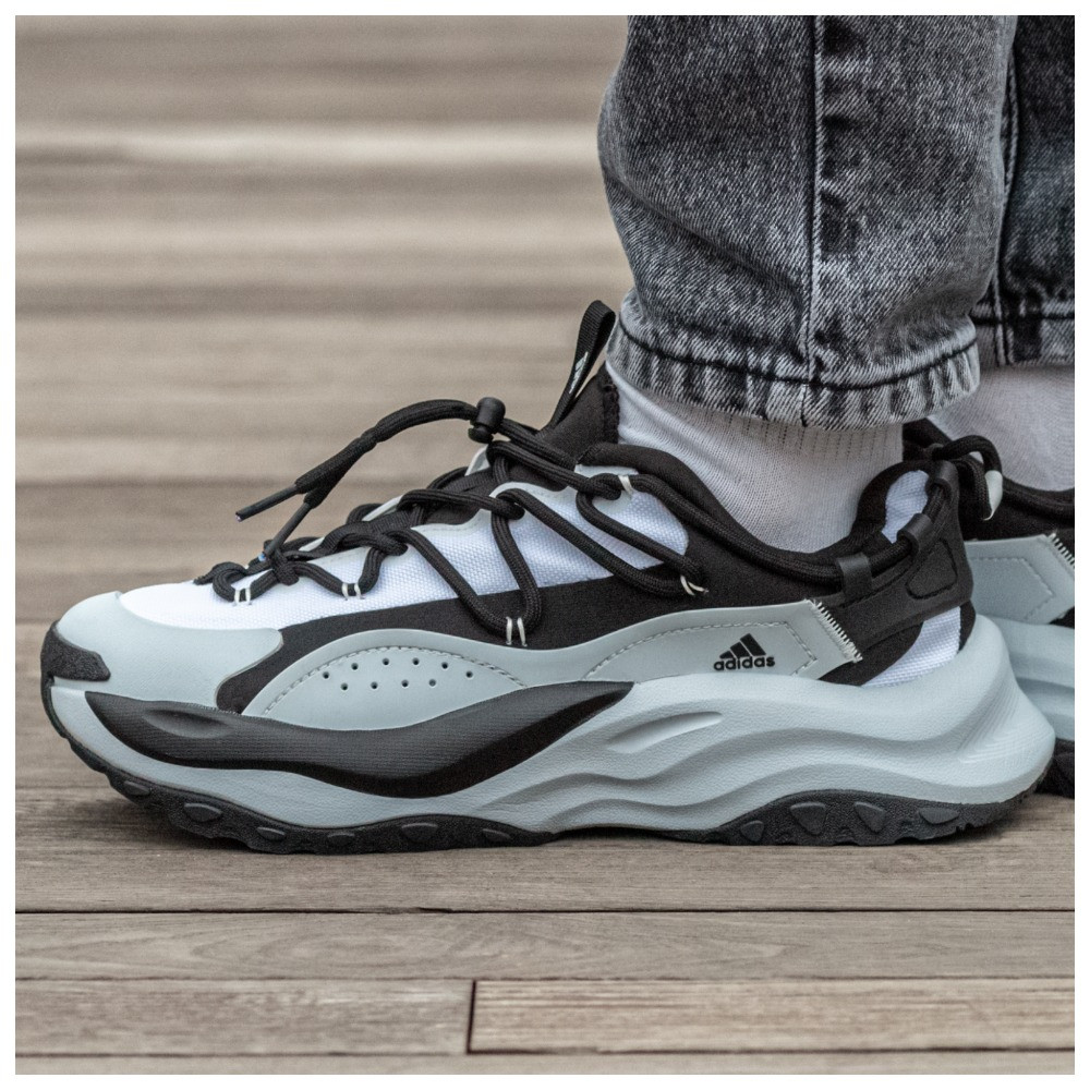 Чоловічі кросівки Adidas Maxxwavy Grey Black, сірі кросівки адідас Maxxwavy