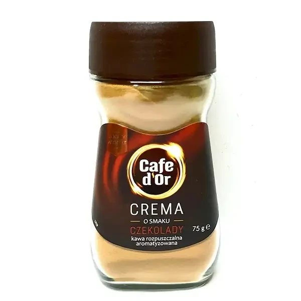 Кава розчинна із шоколадним смаком Cafe Dor CREMA, 75 г, фото 1
