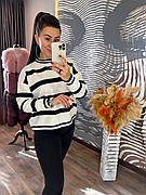 Красивий жіночий светр з трикотажу Фабричний Китай