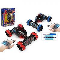 Машинка 28 см, трюкова, звук, світло, колеса-ролики, USBзарядка